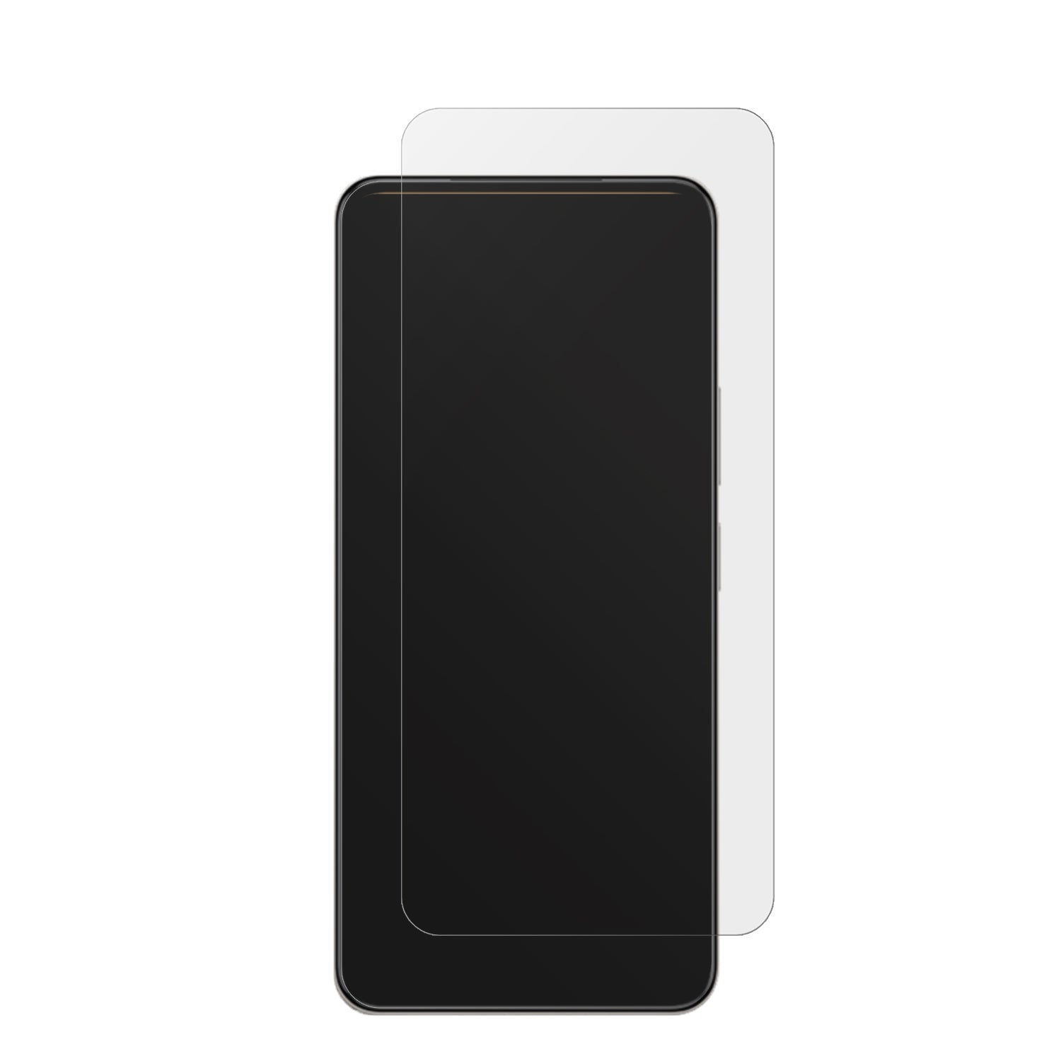 VivoiQOO Z10x mit aufgebrachter dipos Displayschutzfolie, die lästige Fingerabdrücke minimiert
