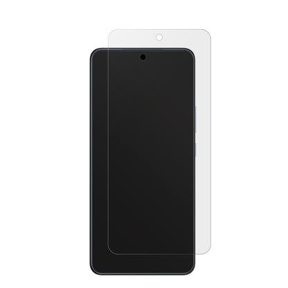 VivoV60 Lite 4G mit aufgebrachter dipos Displayschutzfolie, die lästige Fingerabdrücke minimiert