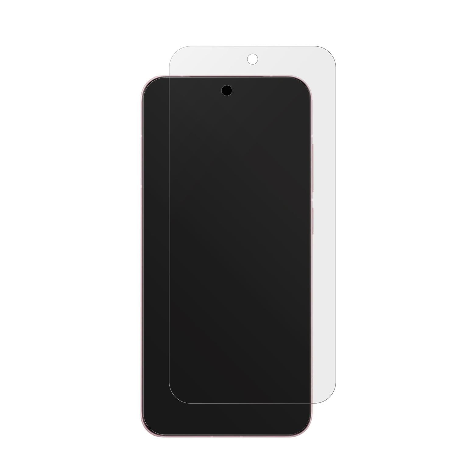 VivoX200 mit aufgebrachter dipos Displayschutzfolie, die lästige Fingerabdrücke minimiert