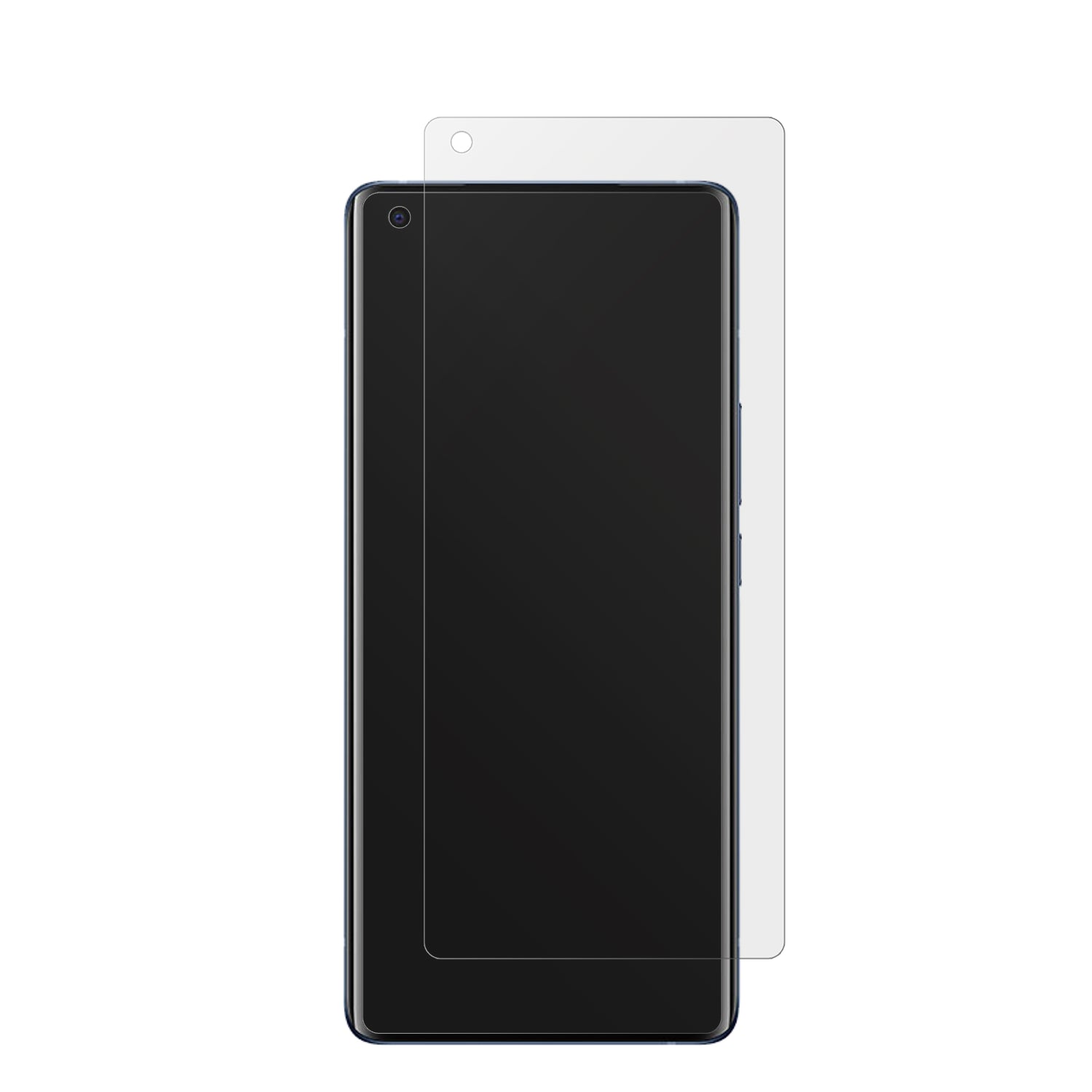 VIVOX50 Pro Plus mit aufgebrachter dipos Displayschutzfolie, die lästige Fingerabdrücke minimiert