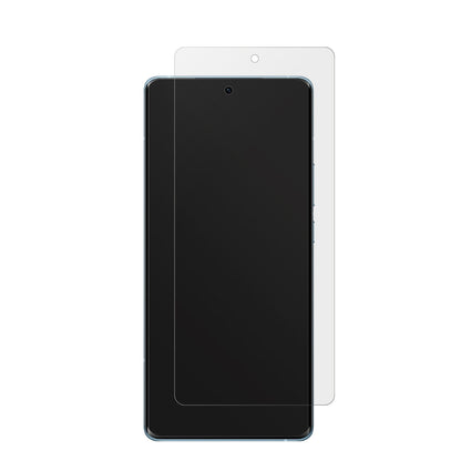 VivoX60 T mit aufgebrachter dipos Displayschutzfolie, die lästige Fingerabdrücke minimiert