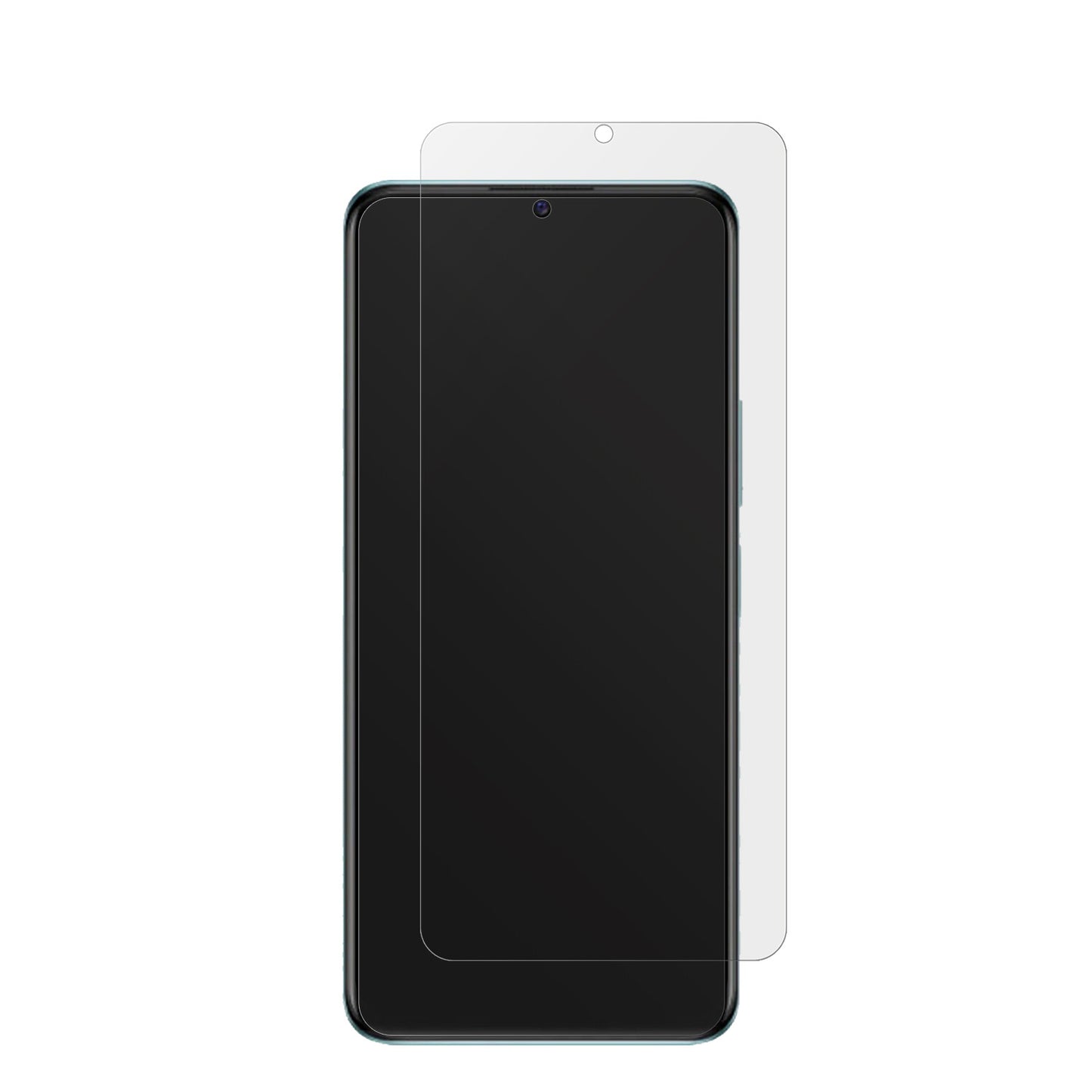 VIVOY100 mit aufgebrachter dipos Displayschutzfolie, die lästige Fingerabdrücke minimiert