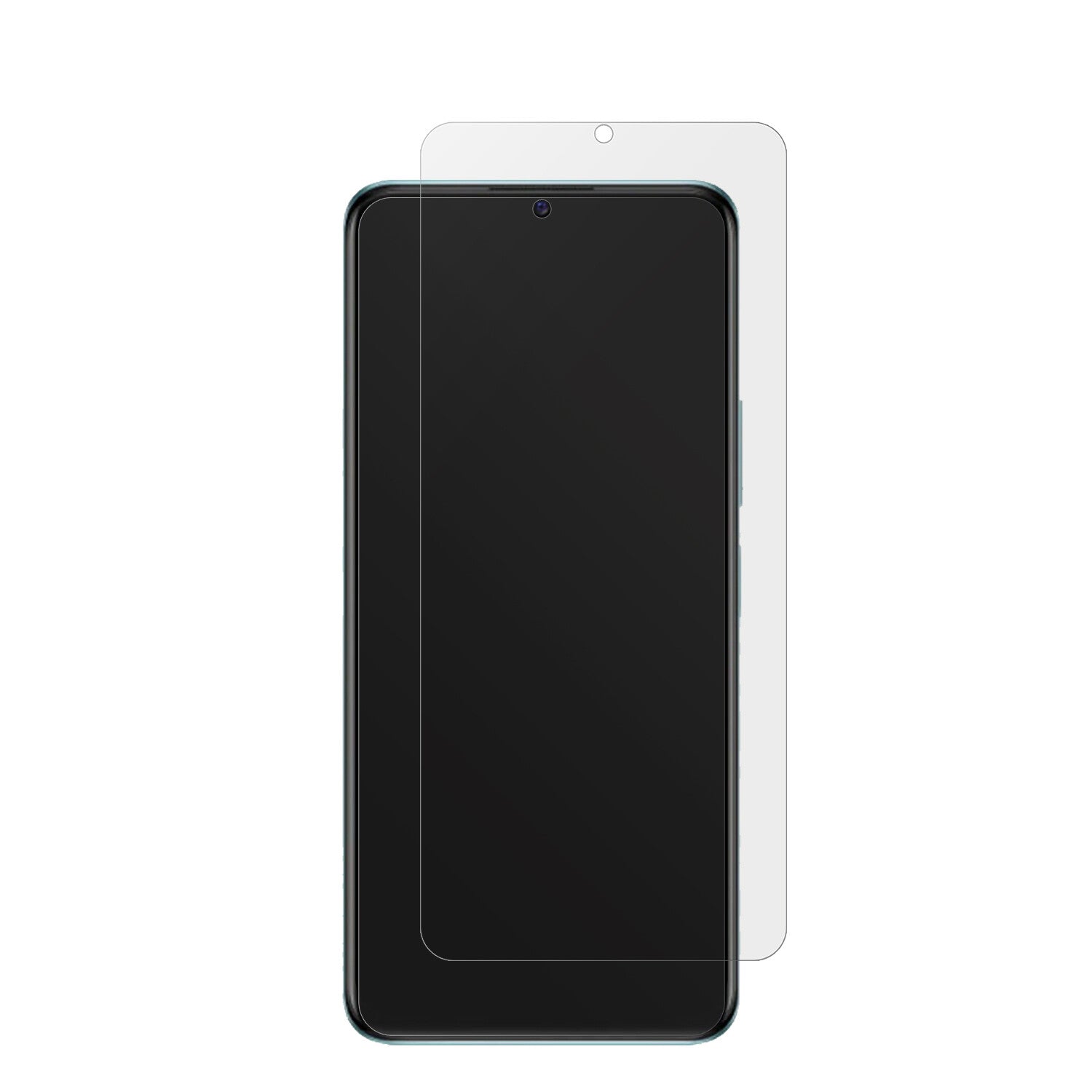 VIVOY100 mit aufgebrachter dipos Displayschutzfolie, die lästige Fingerabdrücke minimiert