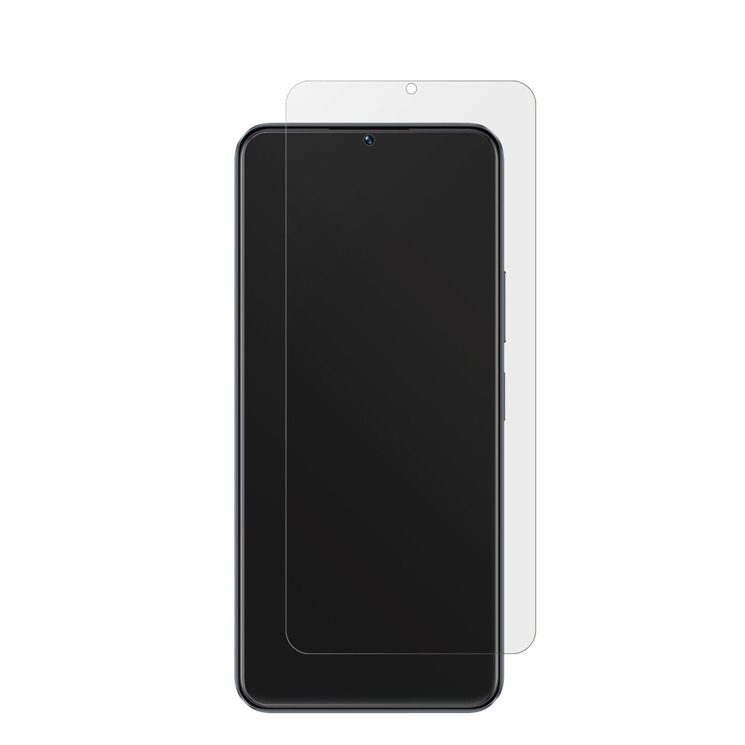 VIVOY56 5G mit aufgebrachter dipos Displayschutzfolie, die lästige Fingerabdrücke minimiert