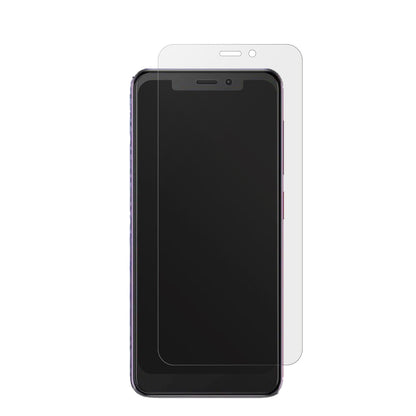 VodafoneSmart N10 mit aufgebrachter dipos Displayschutzfolie, die lästige Fingerabdrücke minimiert