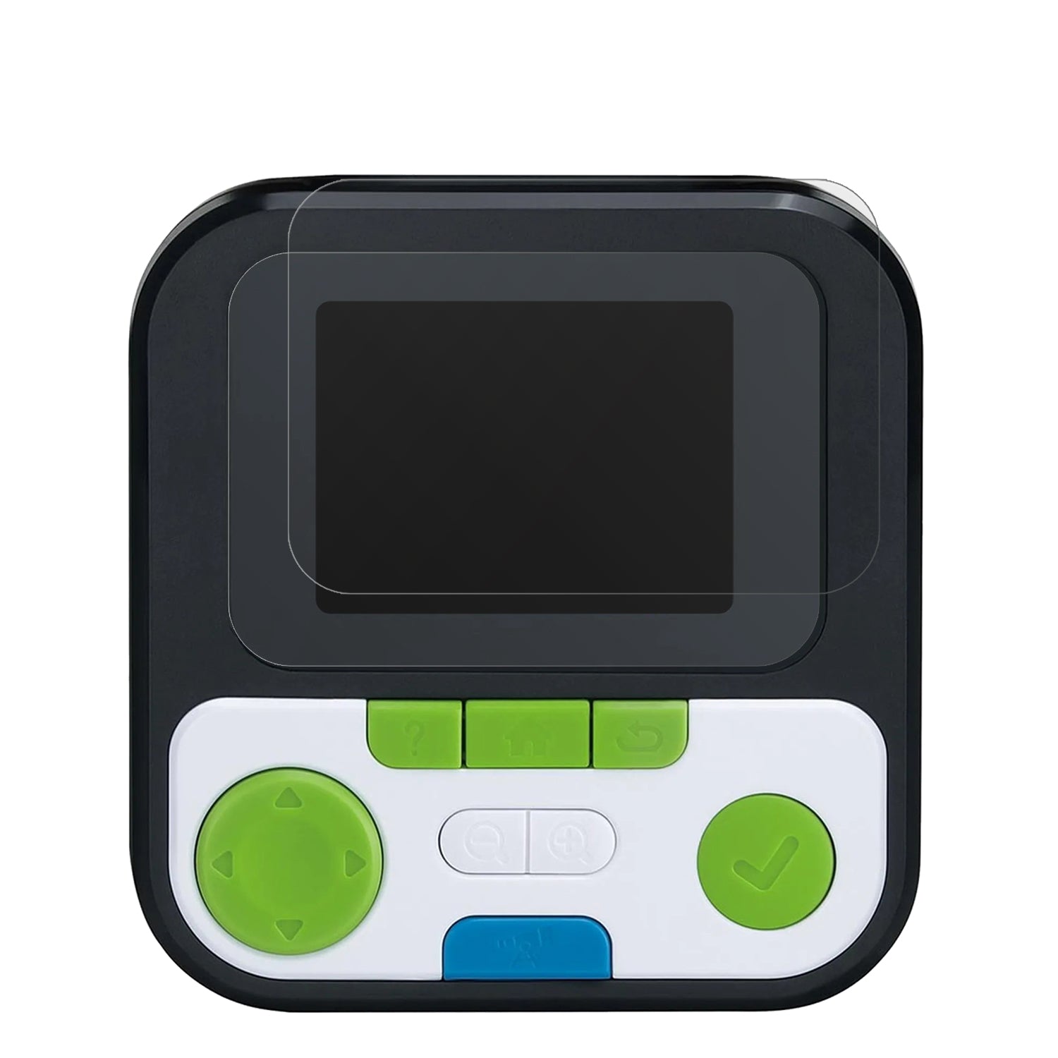 VtechInteraktives Video-Fernglas mit aufgebrachter dipos Displayschutzfolie, die lästige Fingerabdrücke minimiert