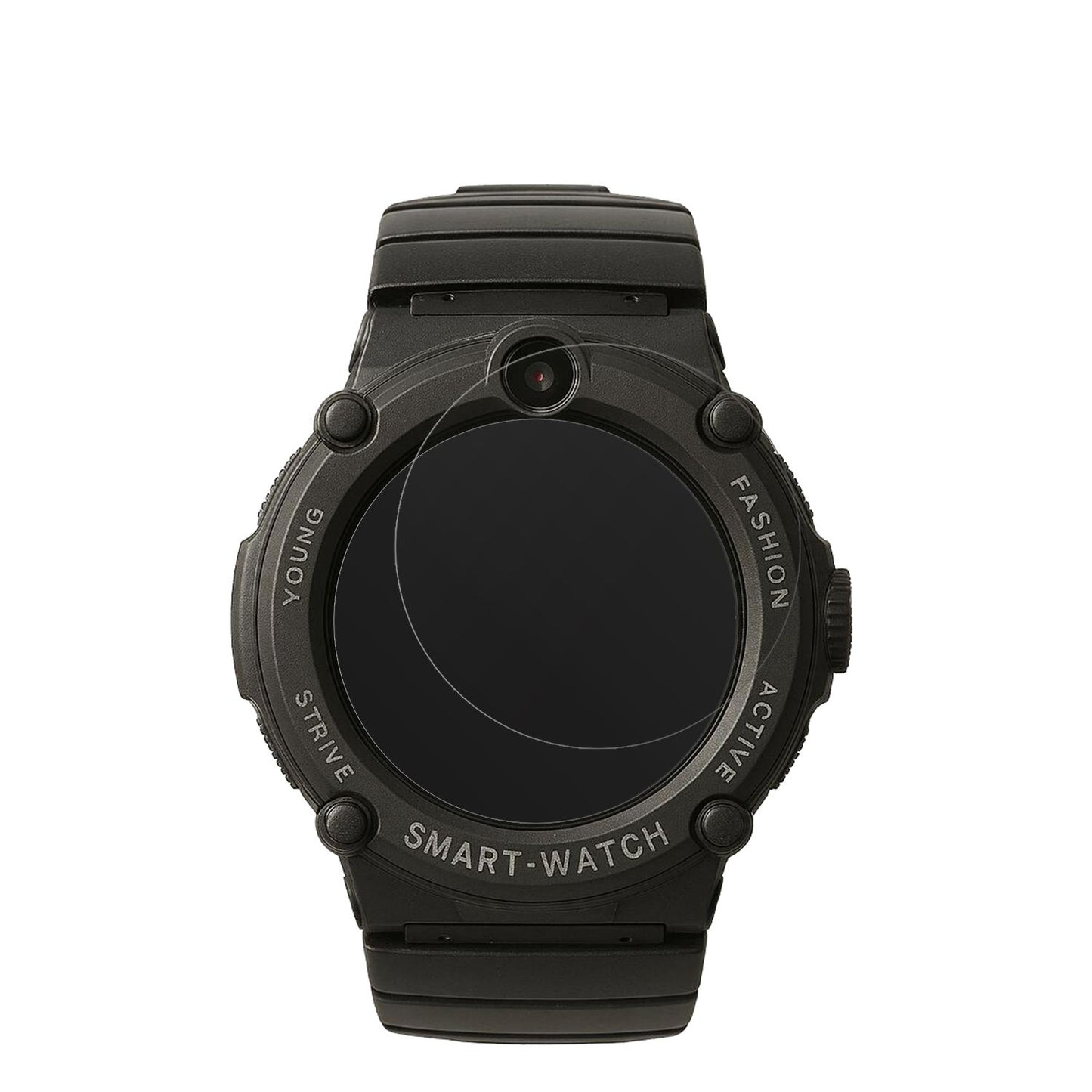 WatchmarkGPS Watch Kids mit aufgebrachter dipos Displayschutzfolie, die lästige Fingerabdrücke minimiert