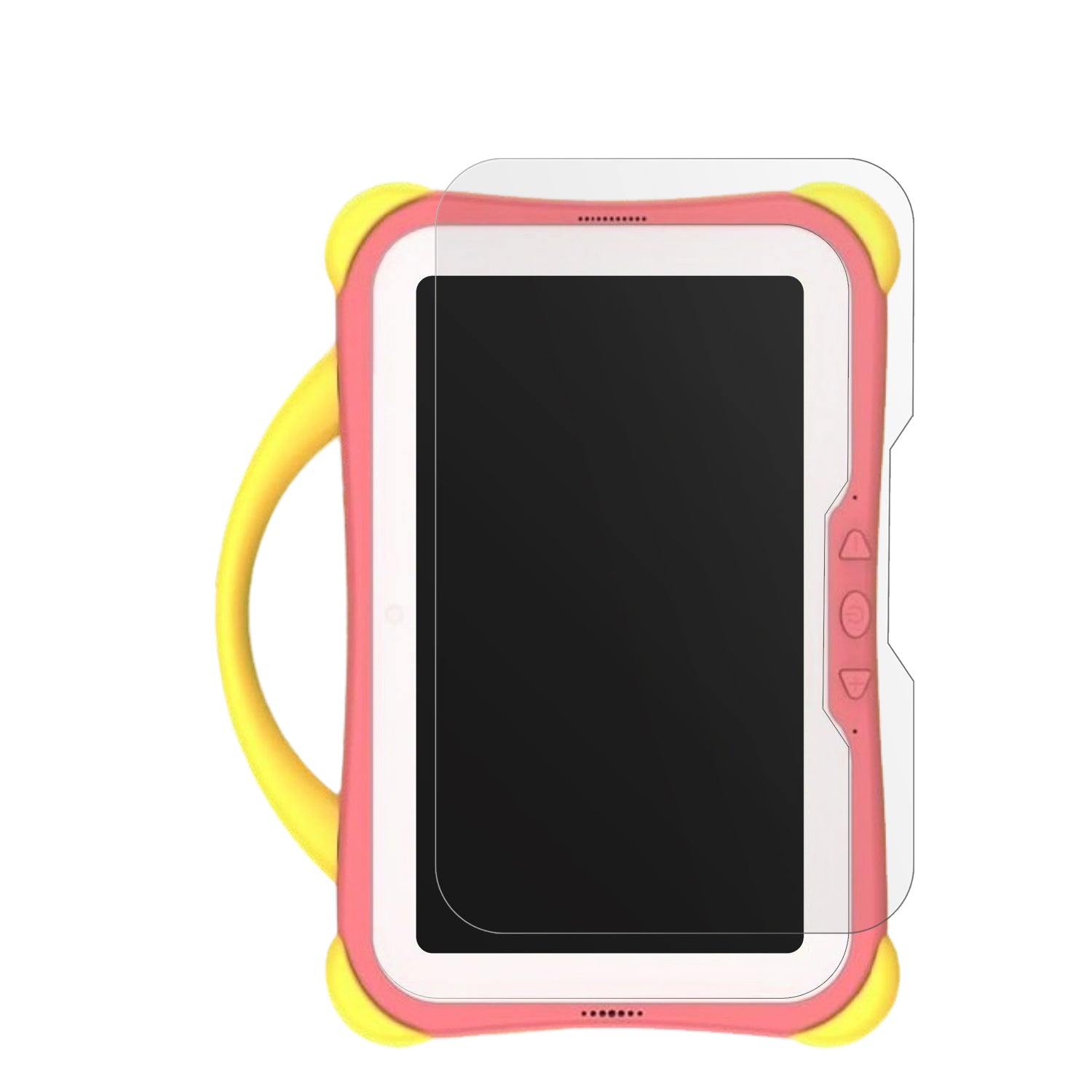 WeelikeitC28 Kinder Tab 7 Zoll mit aufgebrachter dipos Displayschutzfolie, die lästige Fingerabdrücke minimiert