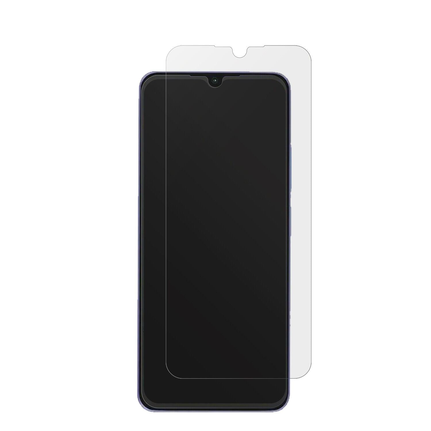 XiaomiPoco C55 mit aufgebrachter dipos Displayschutzfolie, die lästige Fingerabdrücke minimiert