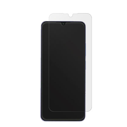 XiaomiPoco C55 mit aufgebrachter dipos Displayschutzfolie, die lästige Fingerabdrücke minimiert