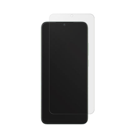 XiaomiRedmi A2 mit aufgebrachter dipos Displayschutzfolie, die lästige Fingerabdrücke minimiert