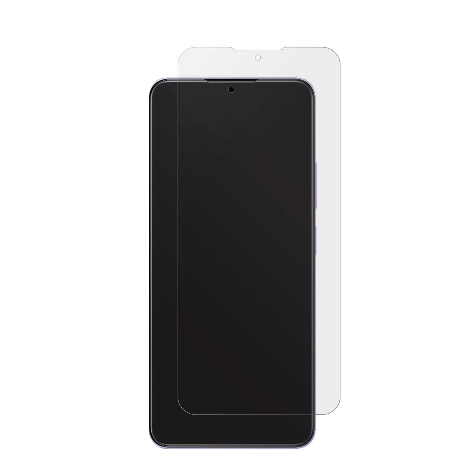 XiaomiRedmi A4 5G mit aufgebrachter dipos Displayschutzfolie, die lästige Fingerabdrücke minimiert
