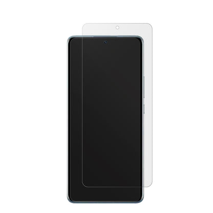 XiaomiRedmi K60 mit aufgebrachter dipos Displayschutzfolie, die lästige Fingerabdrücke minimiert