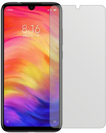 XiaomiRedmi Y3 mit aufgebrachter dipos Displayschutzfolie, die lästige Fingerabdrücke minimiert