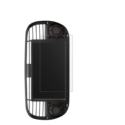 XtronsIA7250FLBS mit aufgebrachter dipos Displayschutzfolie, die lästige Fingerabdrücke minimiert