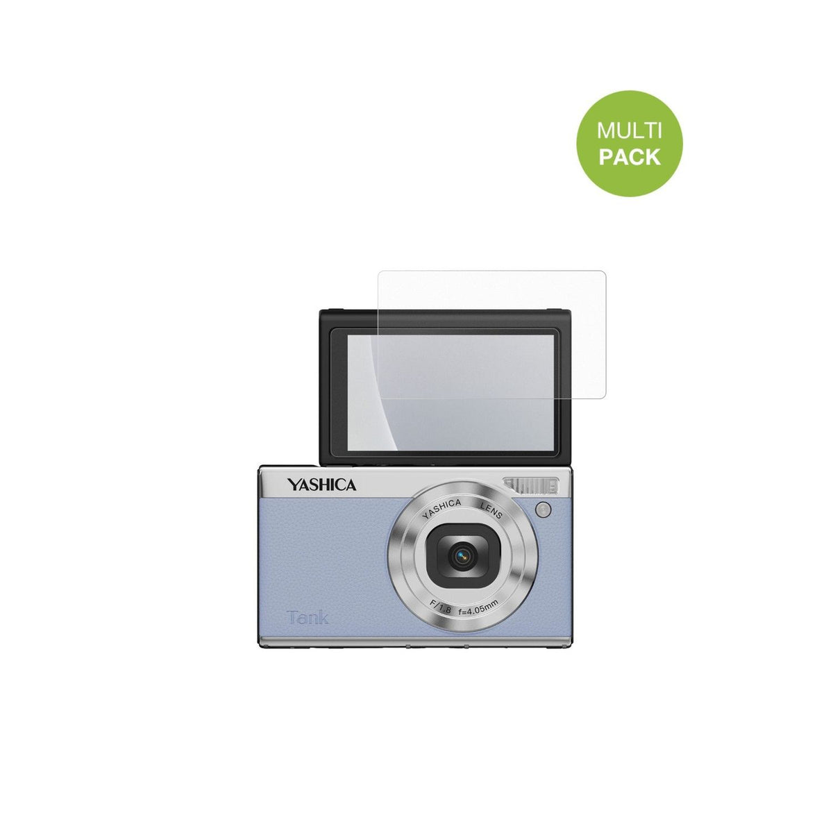 4x Screen Protector for Yashica Tank Compact Protection Anti Glare dipos