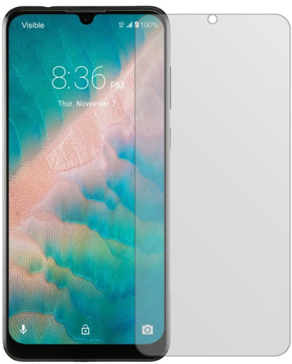 ZTEBlade 10 Prime mit aufgebrachter dipos Displayschutzfolie, die lästige Fingerabdrücke minimiert