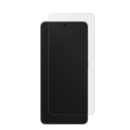 ZTEBlade A56 mit aufgebrachter dipos Displayschutzfolie, die lästige Fingerabdrücke minimiert