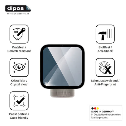 2x Screen Protector for Apple HomeView Flexible Glass 9H dipos