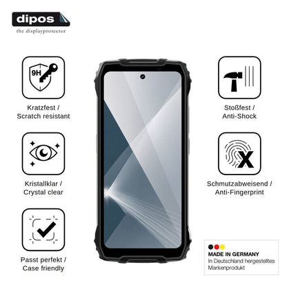 2x Screen Protector for Ausriray PILOT 3 Flexible Glass 9H dipos