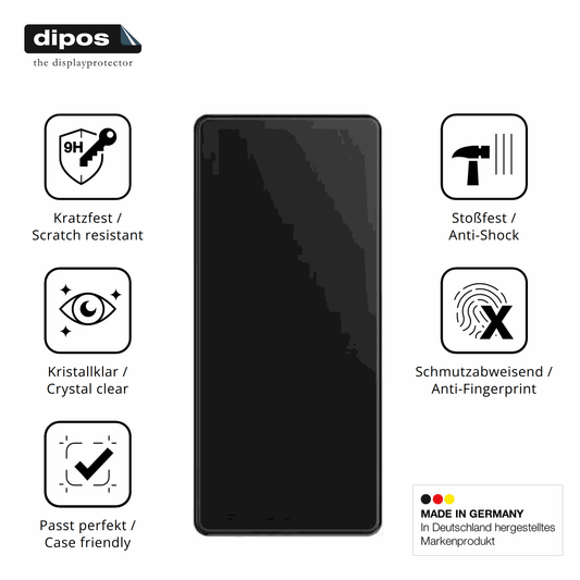 Displayschutz hergestellt in Deutschland, höchste Qualität made in Germany