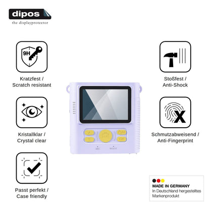 2x Screen Protector for CKATE ABS-681B Flexible Glass 9H dipos