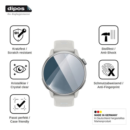 2x Screen Protector for COROS Pace 4 Pro Flexible Glass 9H dipos