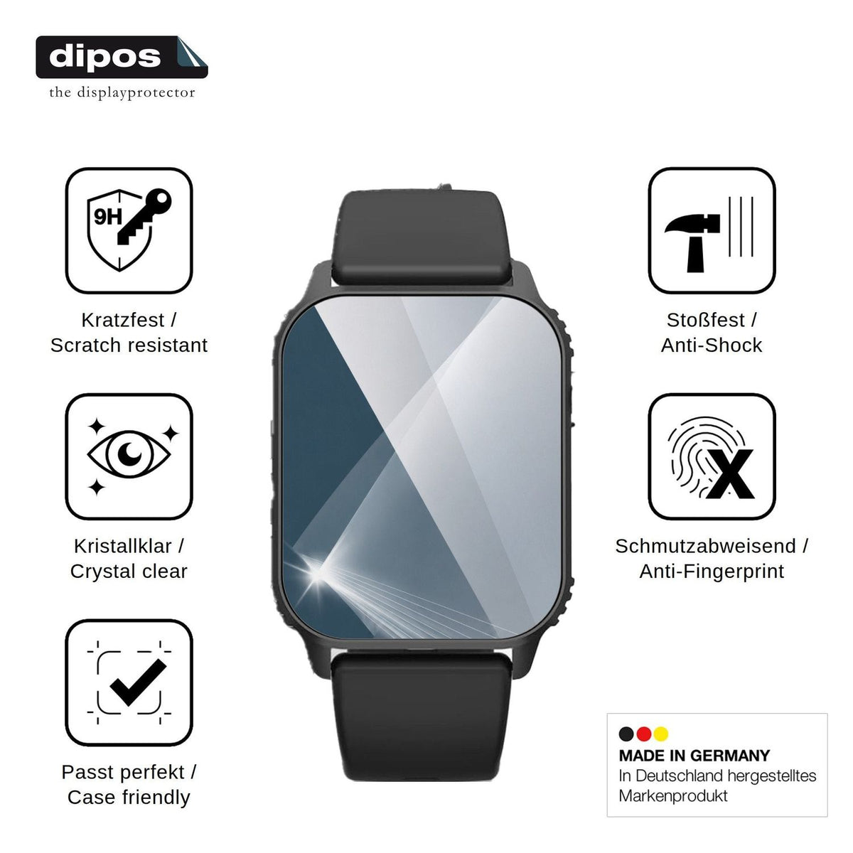 2x Screen Protector for DIVOAZBVO TK29 Flexible Glass 9H dipos