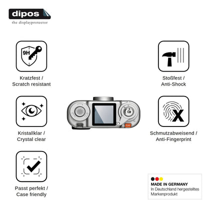 2x Screen Protector for Fujifilm instax Pal 2 Flexible Glass 9H dipos