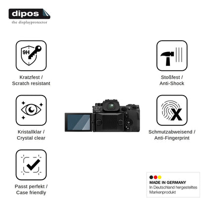 2x Screen Protector for Fujifilm X-H2 Flexible Glass 9H dipos
