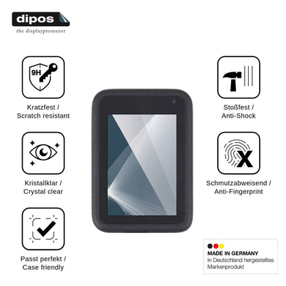 2x Screen Protector for GoPro Hero 10 Flexible Glass 9H dipos