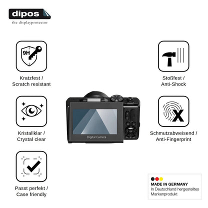2x Screen Protector for H-Bocam W081 Flexible Glass 9H dipos
