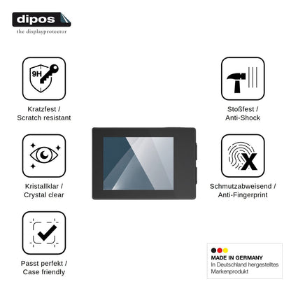 2x Screen Protector for Hiicam sp10 Flexible Glass 9H dipos