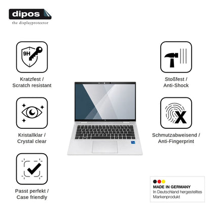 2x Screen Protector for HP EliteBook x360 1030 G8 13.3 Flexible Glass 9H dipos