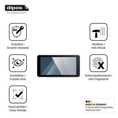 2x Screen Protector for Jado S6 Flexible Glass 9H dipos