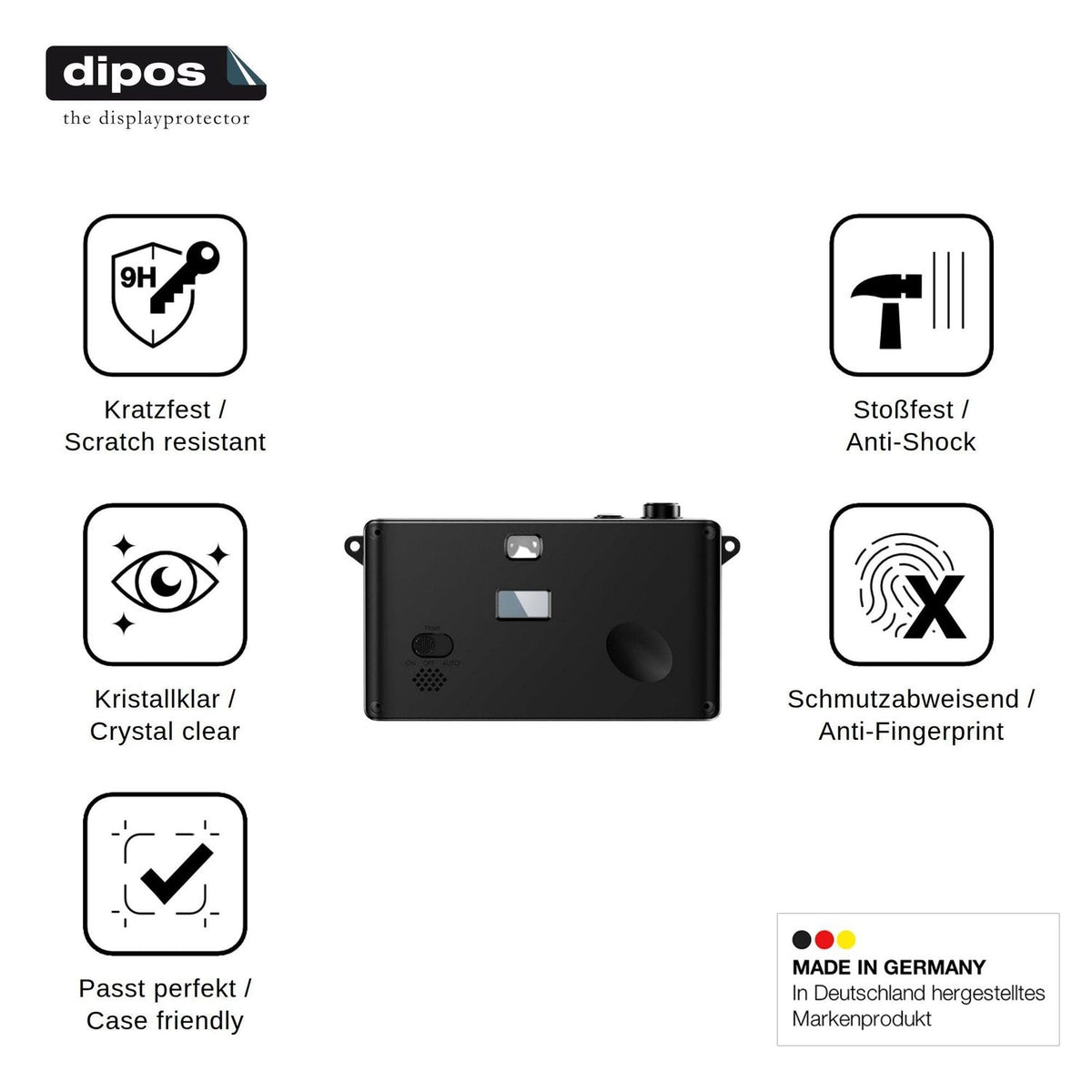 2x Screen Protector for MaxMango D53 Flexible Glass 9H dipos