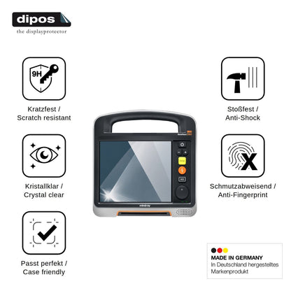 2x Screen Protector for Mindray Beneheart D60 Flexible Glass 9H dipos