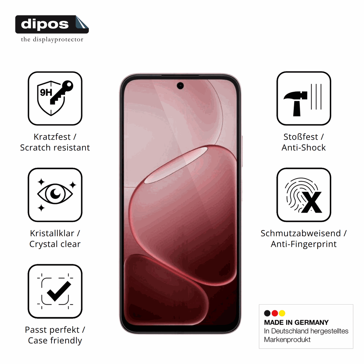 Displayschutz hergestellt in Deutschland, h�chste Qualit�t made in Germany