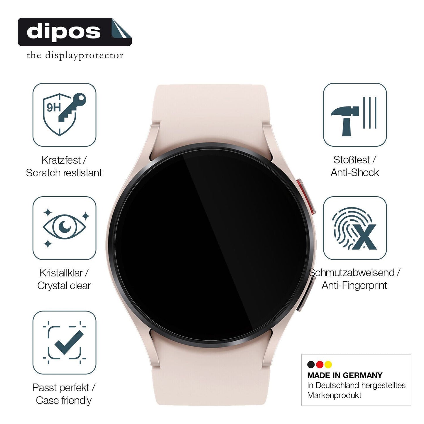 Displayschutz hergestellt in Deutschland, höchste Qualität made in Germany