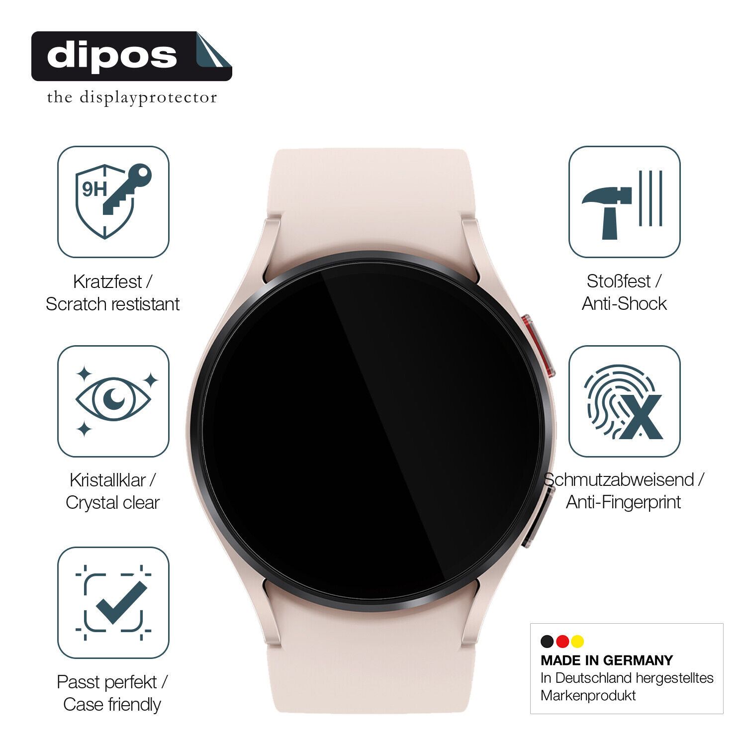 Displayschutz hergestellt in Deutschland, höchste Qualität made in Germany