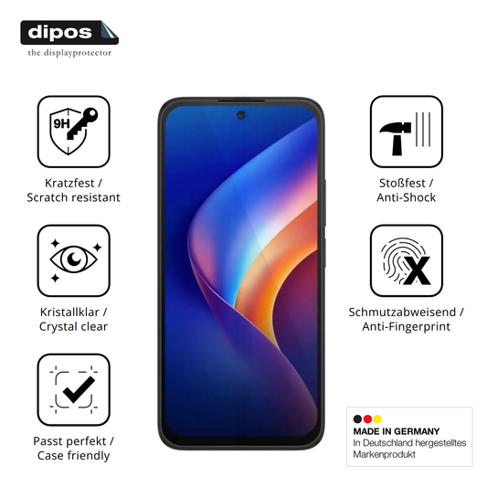 Displayschutz hergestellt in Deutschland, höchste Qualität made in Germany