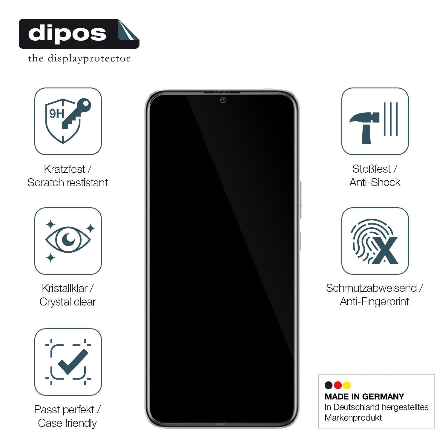 Displayschutz hergestellt in Deutschland, höchste Qualität made in Germany