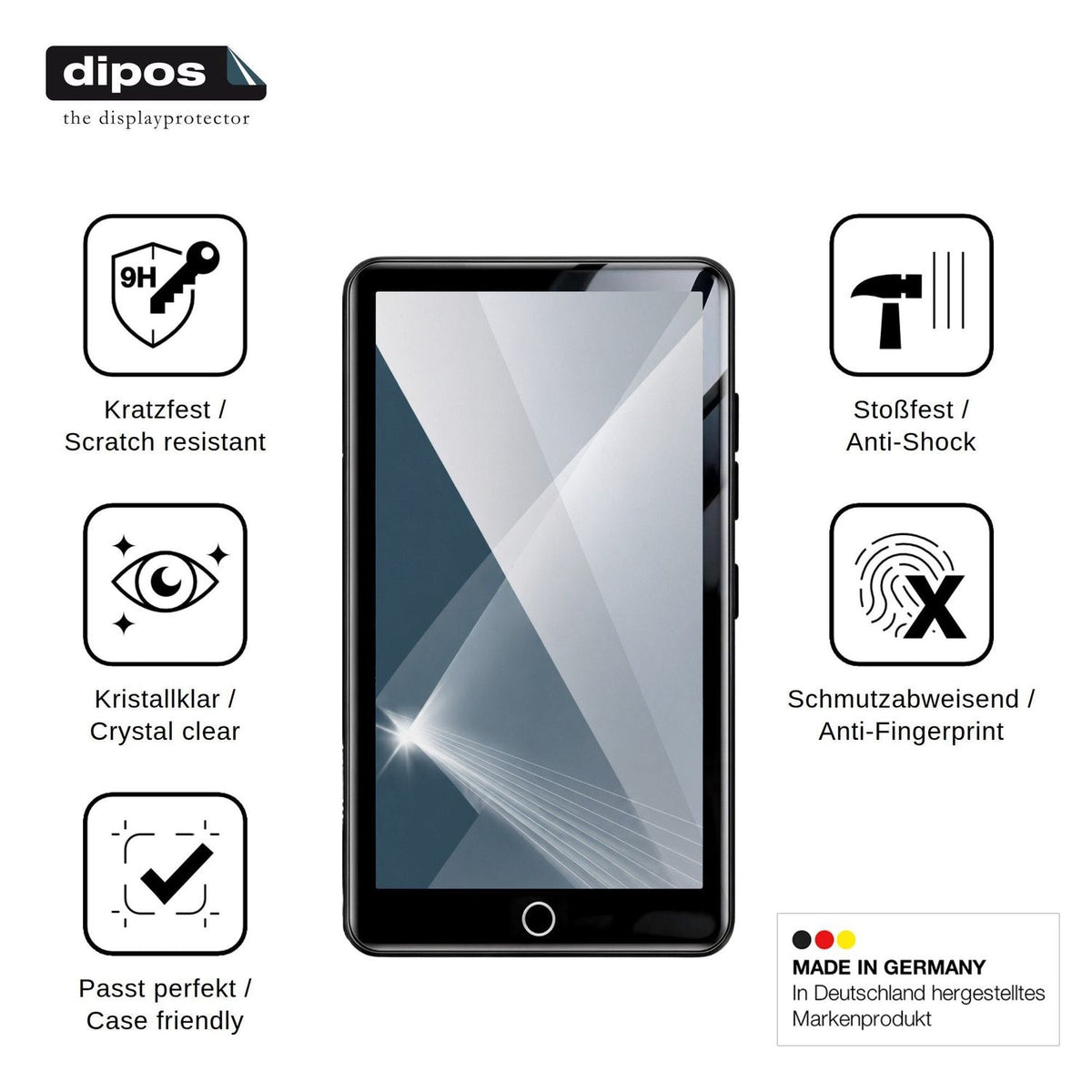 2x Screen Protector for WAHYTKU W10 Flexible Glass 9H dipos