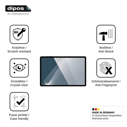 2x Screen Protector for WOREGOO 13 Inch Android 16 Flexible Glass 9H dipos