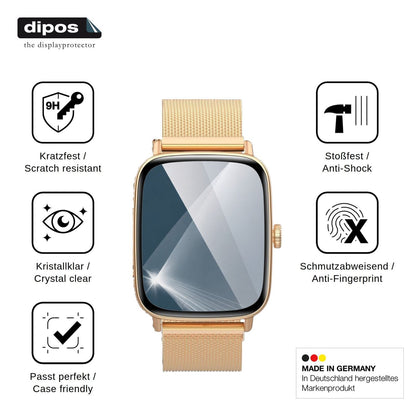 2x Screen Protector for Yoever IDW28 Flexible Glass 9H dipos
