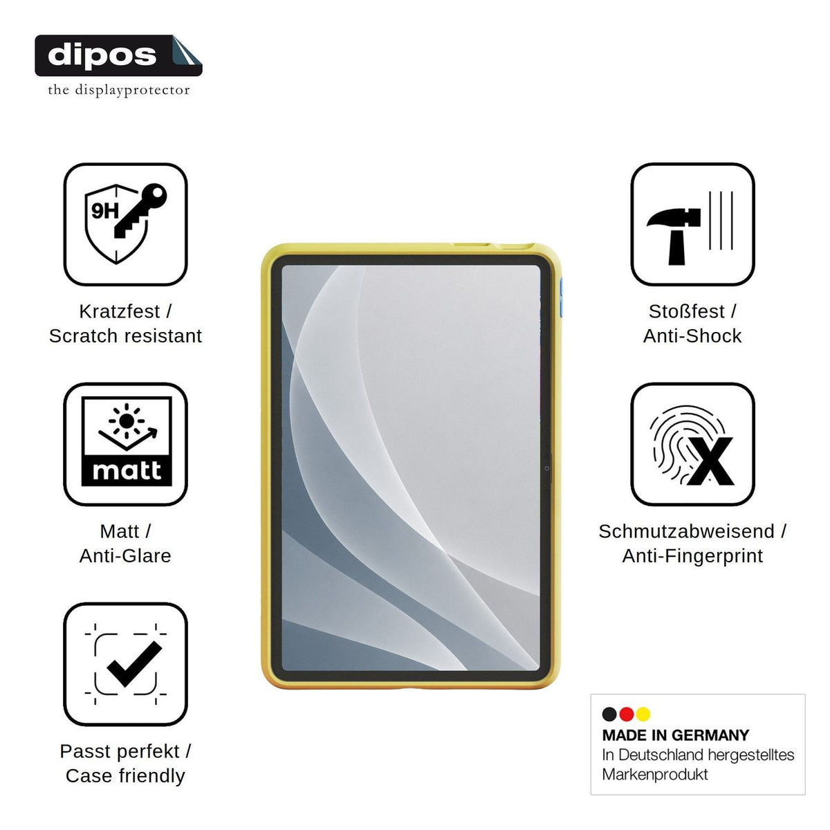 2x Screen Protector for Amazon Kids Tablet 11-inch matte Flexible Glass 9H dipos