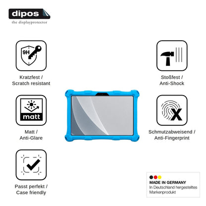 2x Screen Protector for AngelTech XL Pro matte Flexible Glass 9H dipos