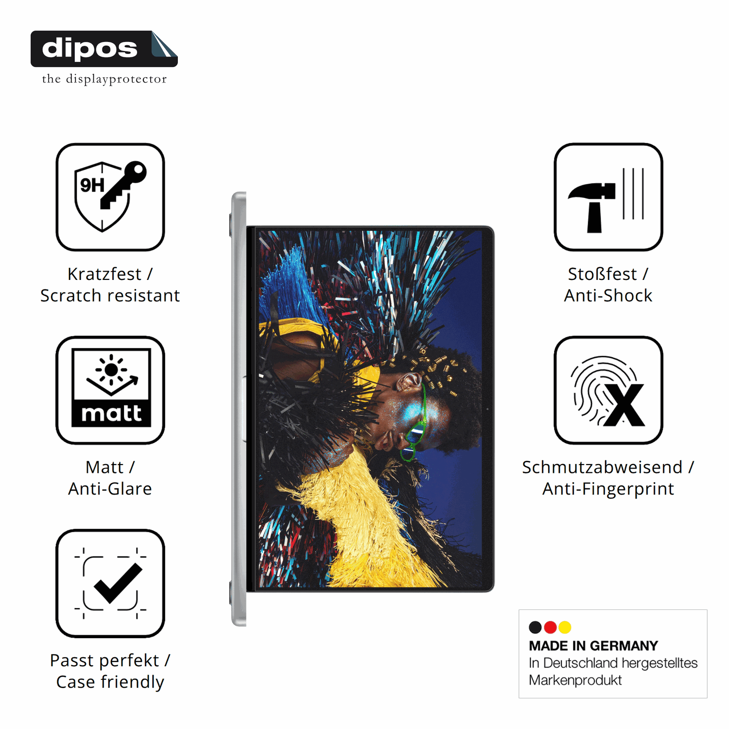 Displayschutz hergestellt in Deutschland, h�chste Qualit�t made in Germany