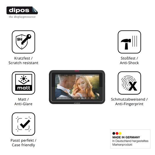 Displayschutz hergestellt in Deutschland, höchste Qualität made in Germany