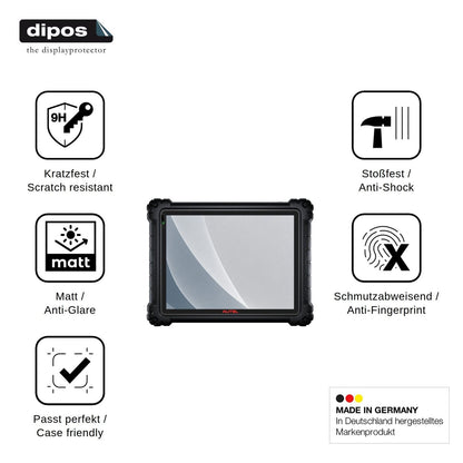 2x Screen Protector for Autel MaxiSYS Ultra S2 matte Flexible Glass 9H dipos